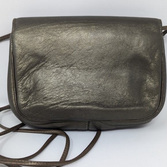 Vintage Susan Gail Original Leather Ornate Gold Detail Crossbody Evening Bag - Picture 14 of 16